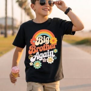 Big Brother Again Retro Rainbow T-Shirt