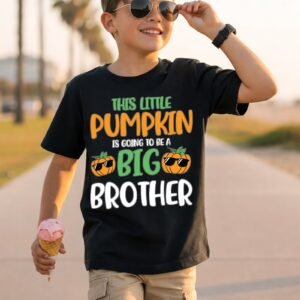 This Little Pumpkin Is Going to Be a Big Brother Pumpkin T-Shirt