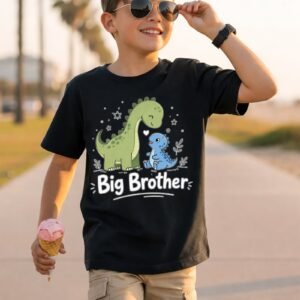 Big Brother Large Green Dinosaur T-Shirt