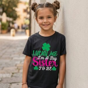 Design on a black kids T-shirt