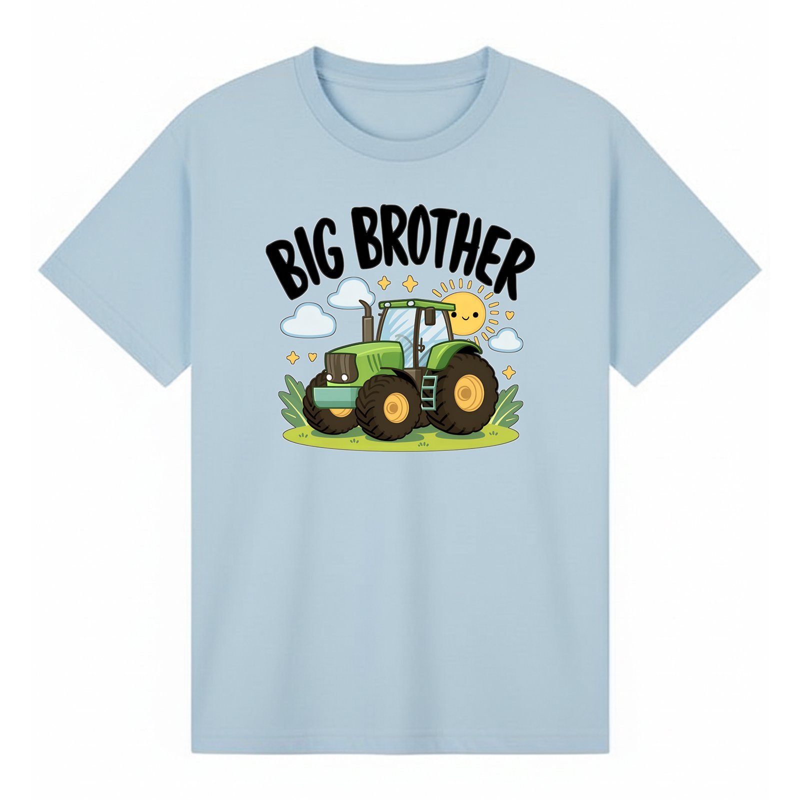 Big Brother Green Tractor T-Shirt - Image 5