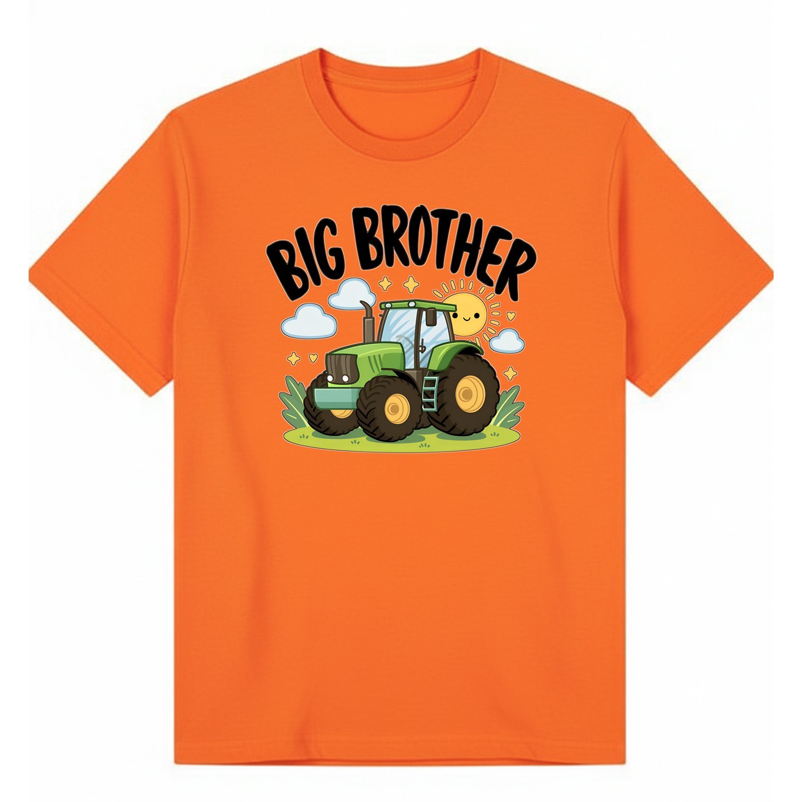 Big Brother Green Tractor T-Shirt - Image 9