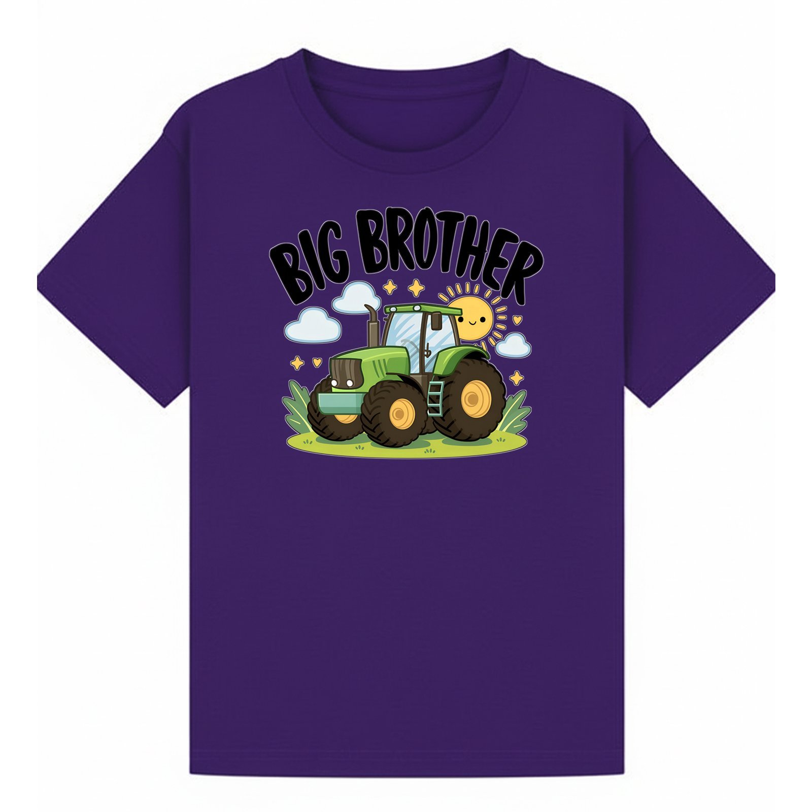 Big Brother Green Tractor T-Shirt - Image 10