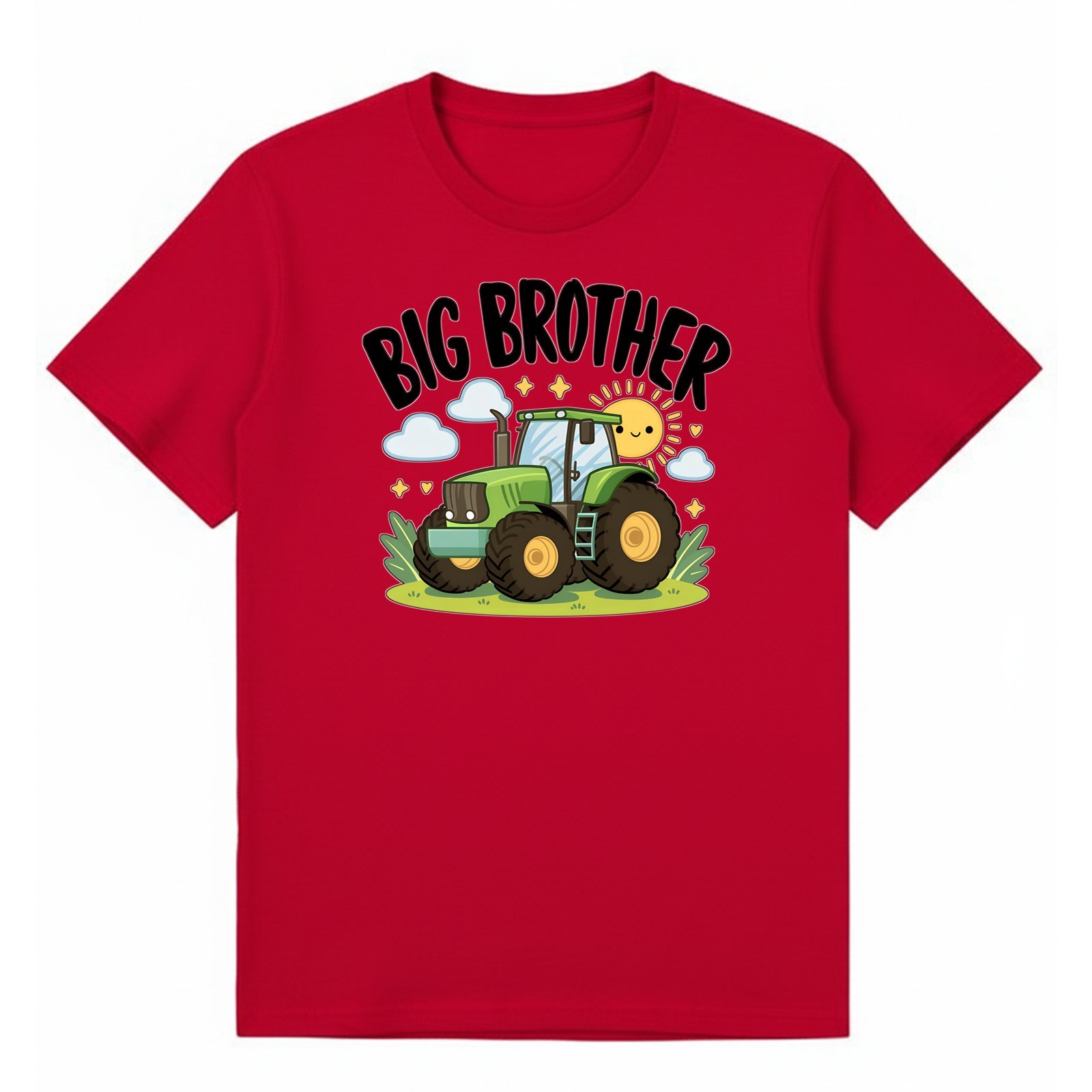 Big Brother Green Tractor T-Shirt - Image 11