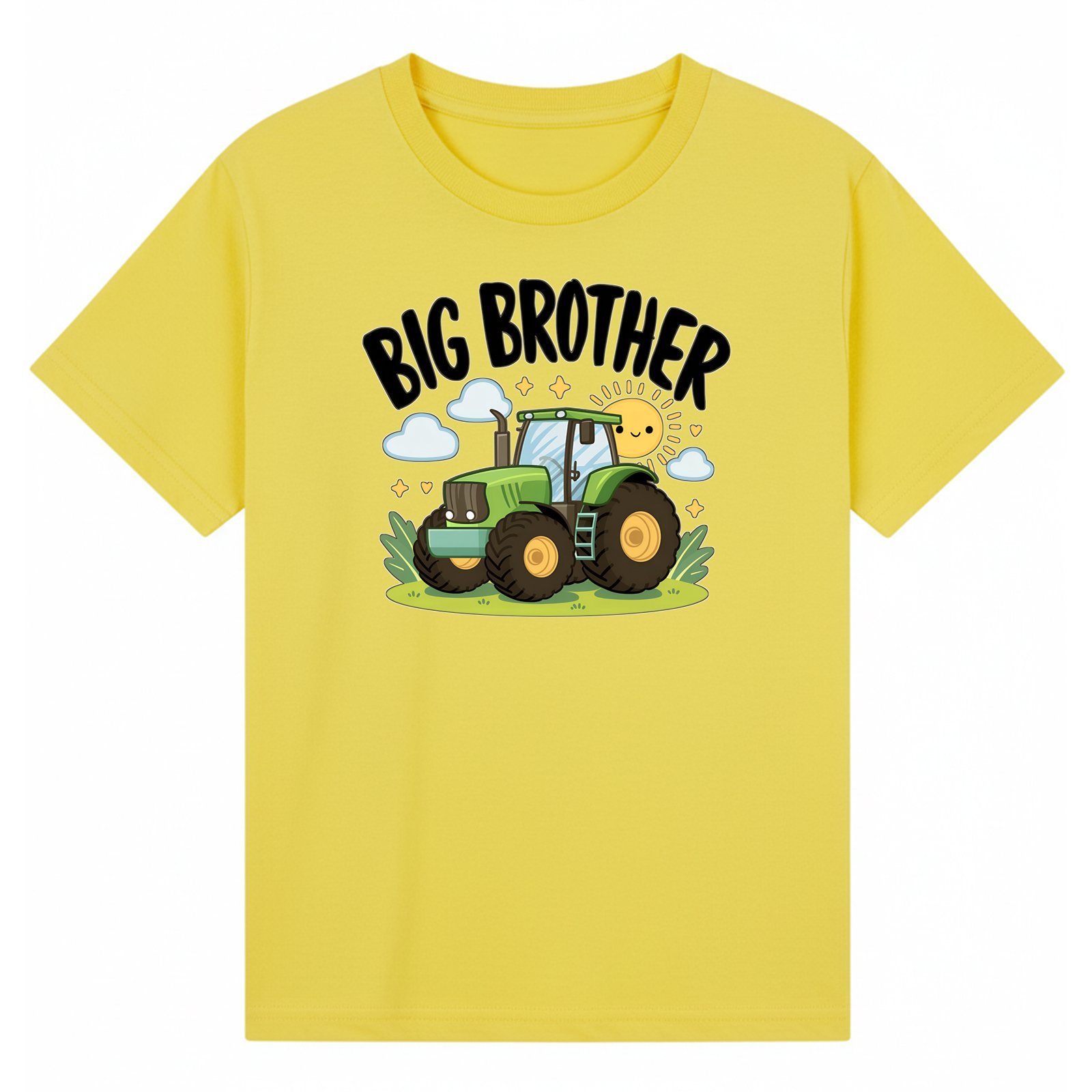 Big Brother Green Tractor T-Shirt - Image 13