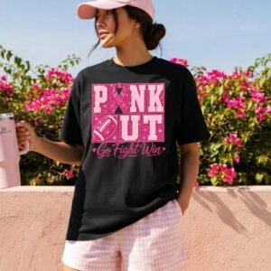 Design on a black adult T-shirt