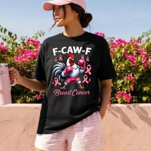 Design on a black adult T-shirt