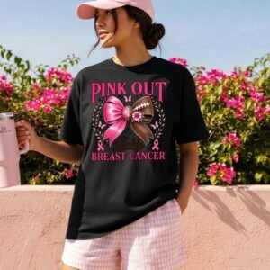 Design on a black adult T-shirt