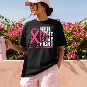 Design on a black adult T-shirt